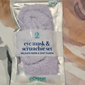 Conair Lavender Eye Mask & Scrunchie Set